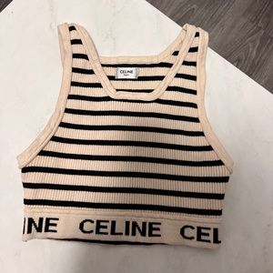 Celine Mesh Sports Bra